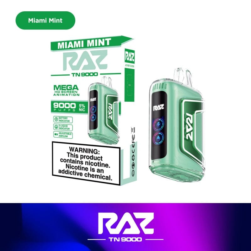 RAZ TN9000 Disposable Vape 5%