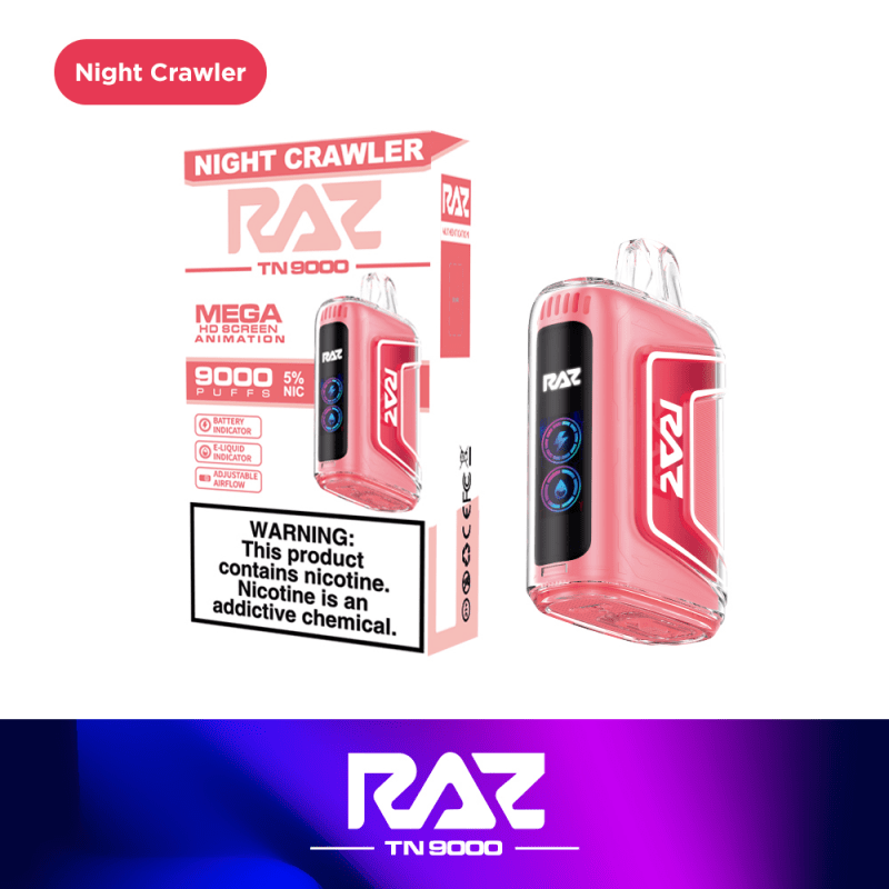 RAZ TN9000 Disposable Vape 5%