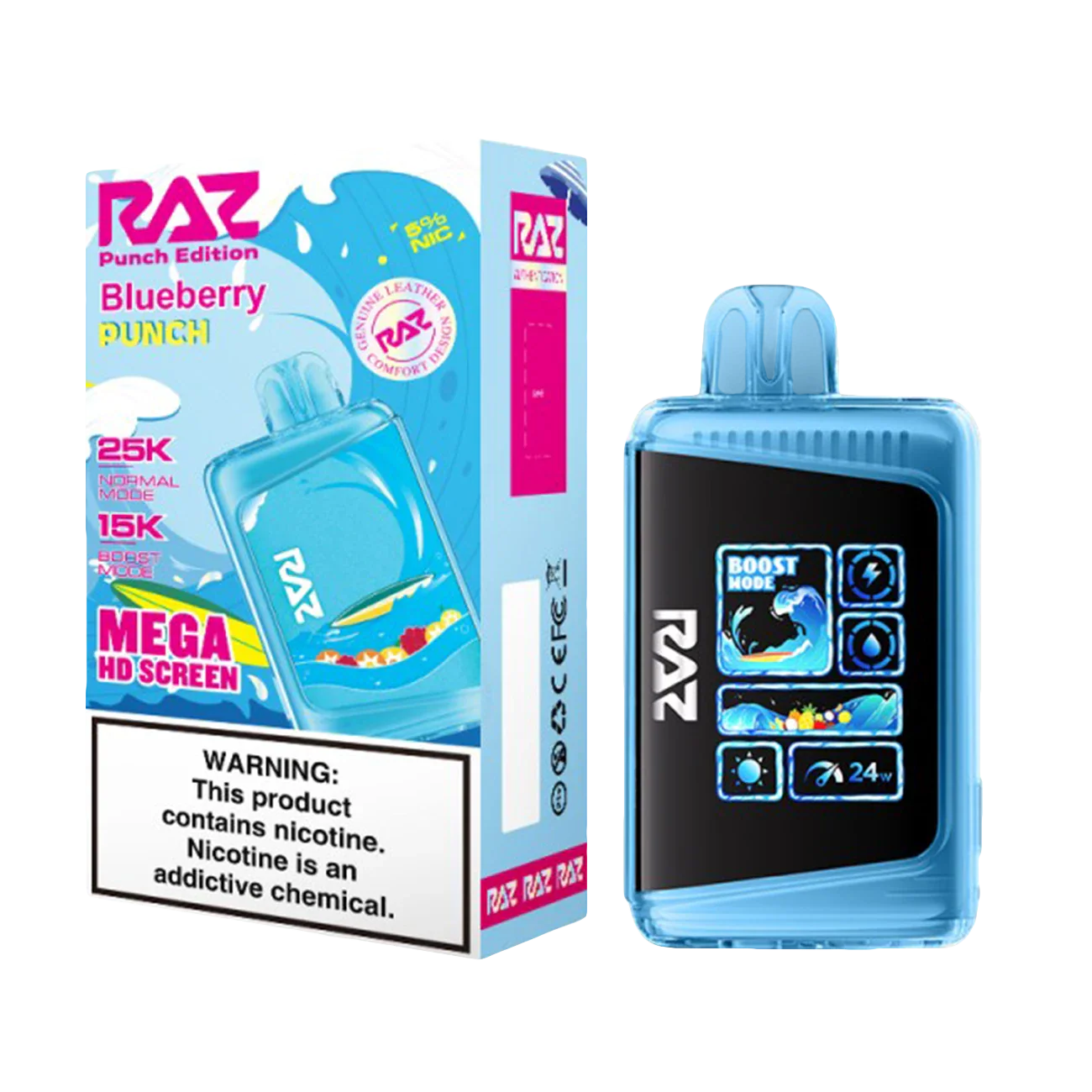 Raz LTX Vape 25K Punch Edition