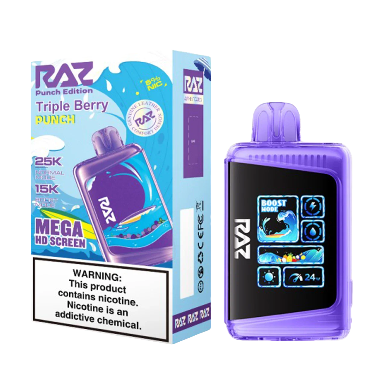 Raz LTX Vape 25K Punch Edition