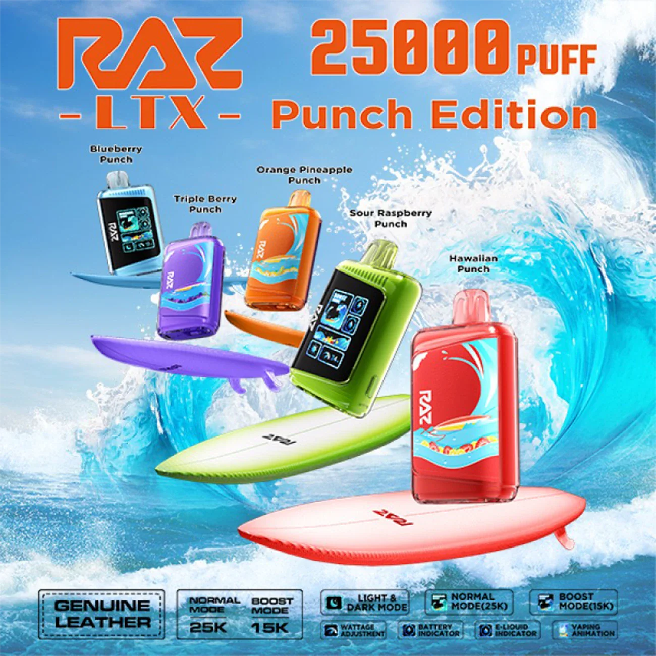 Raz LTX Vape 25K Punch Edition
