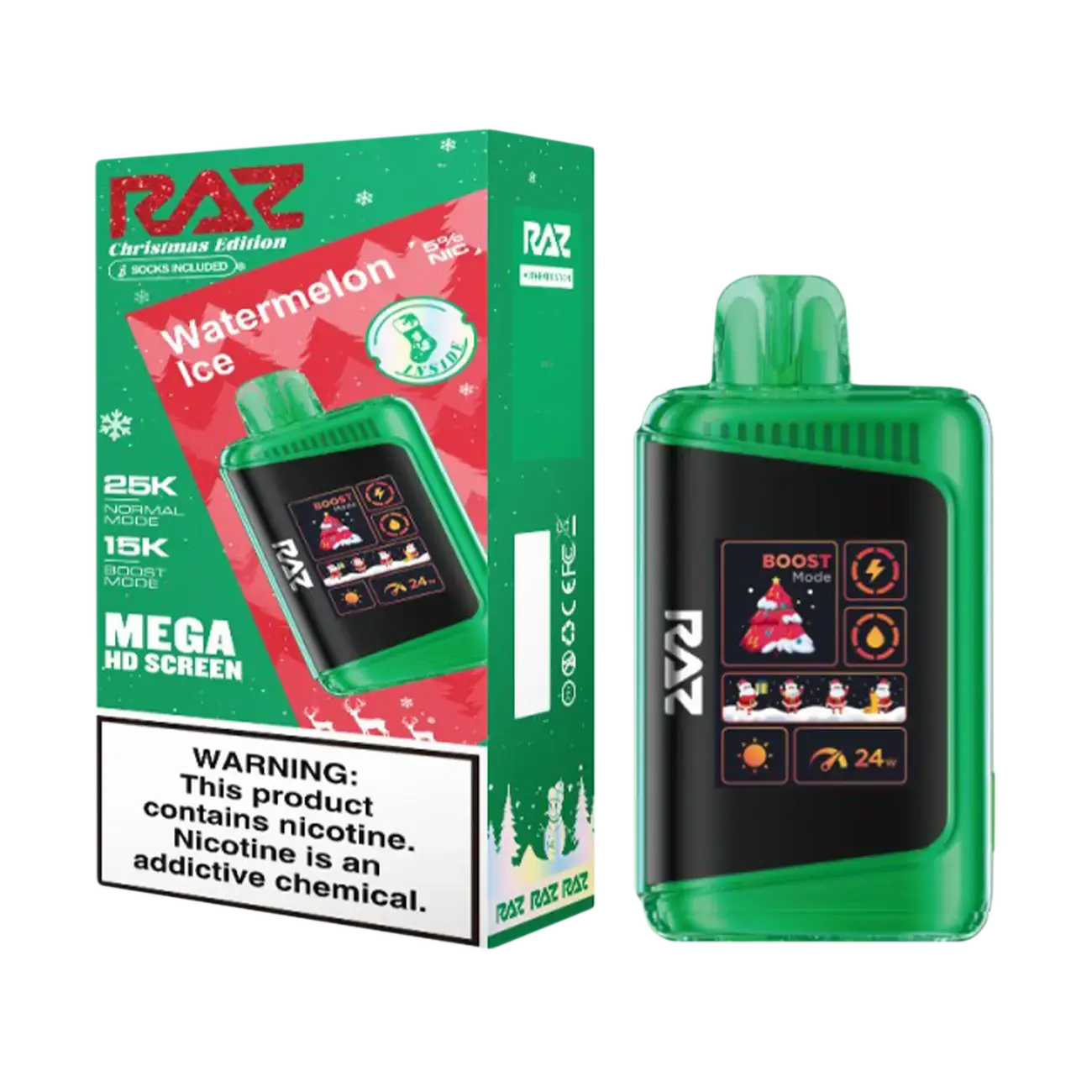 Raz LTX Vape 25K Christmas Edition