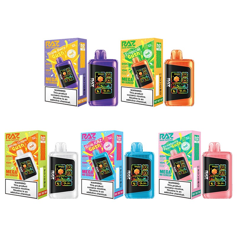 RAZ LTX 25K Gush Edition Einweg-E-Zigarette 16ml 5%