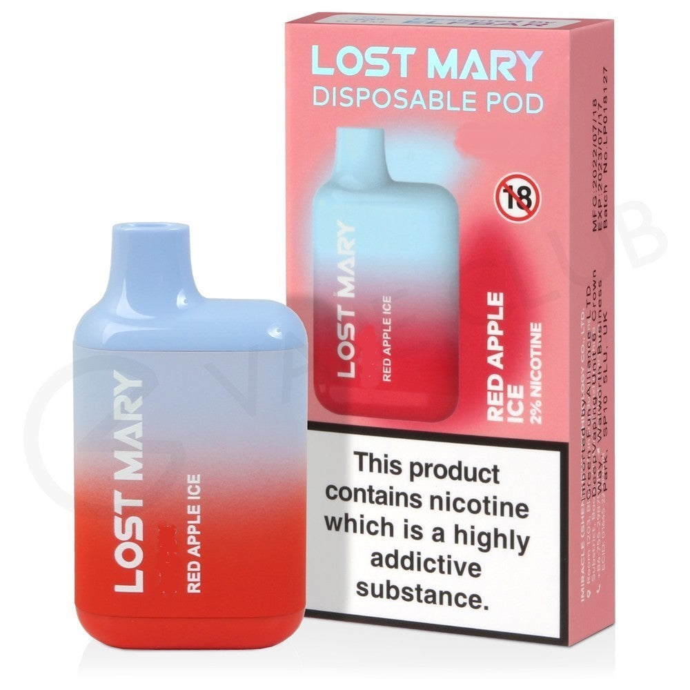 Lost Mary 3500 Puffs Disposable Vapes Pen Bar Box Of 10