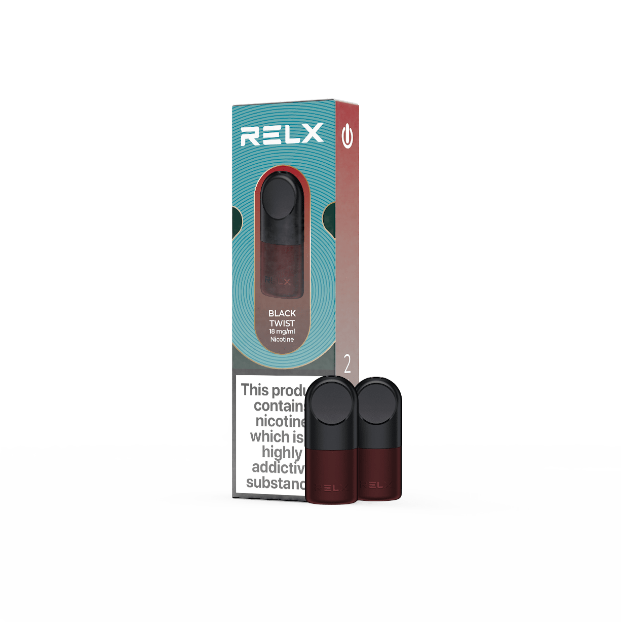 RELX Pod Black Twist
