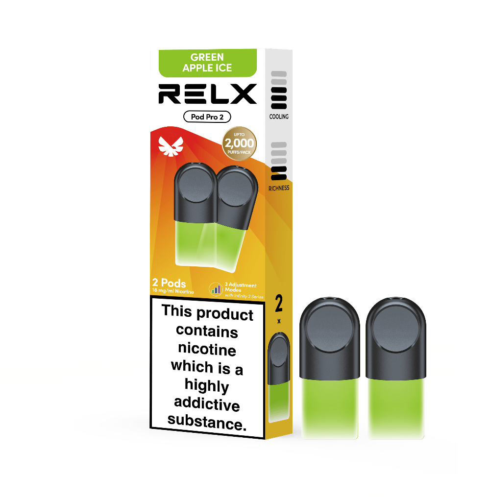 RELX Pod Pro Green Apple Ice