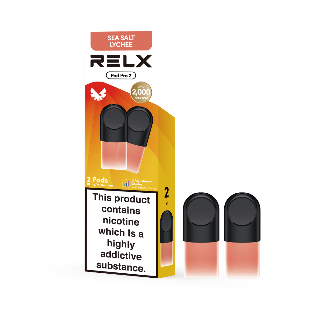 RELX Pod Pro Meersalz Litschi
