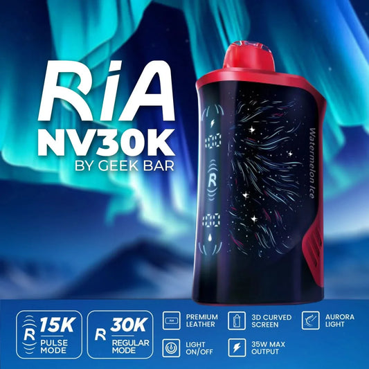 RIA NV30K Vape powered by Geek Bar