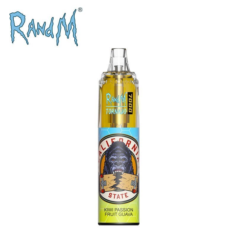 RandM Tornado 7000 Puff Prefilled Vape Pod Kit - Box of 10
