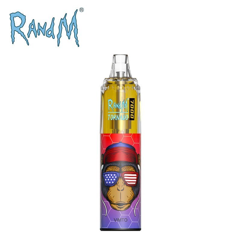 RandM Tornado 7000 Puff Prefilled Vape Pod Kit - Box of 10