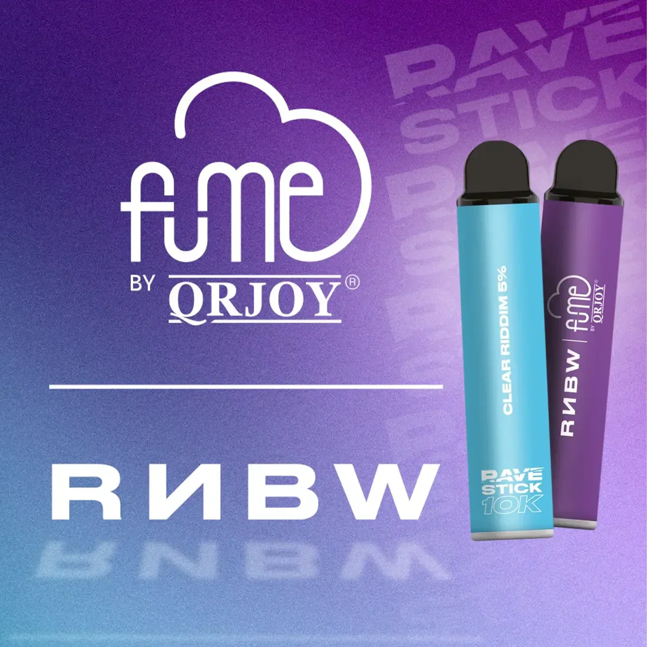 Fume x RNBW Rave Stick 10k Einweg-E-Zigarette
