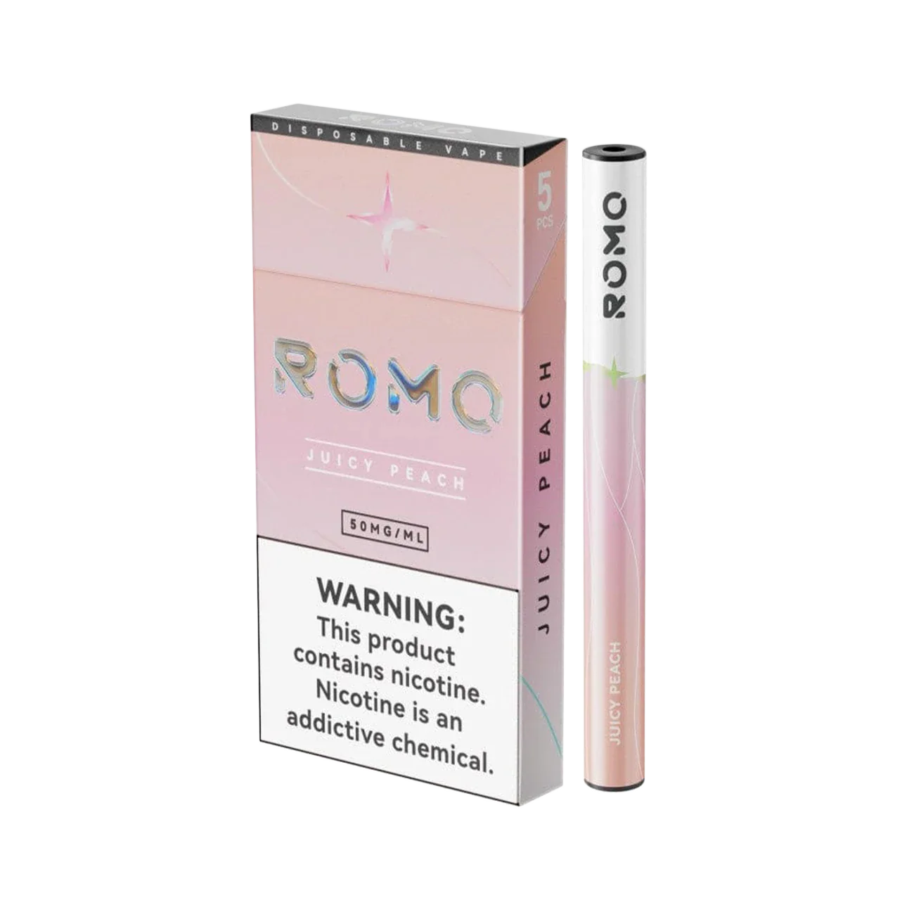Romo 200 Puffs Disposable Vape 5PK