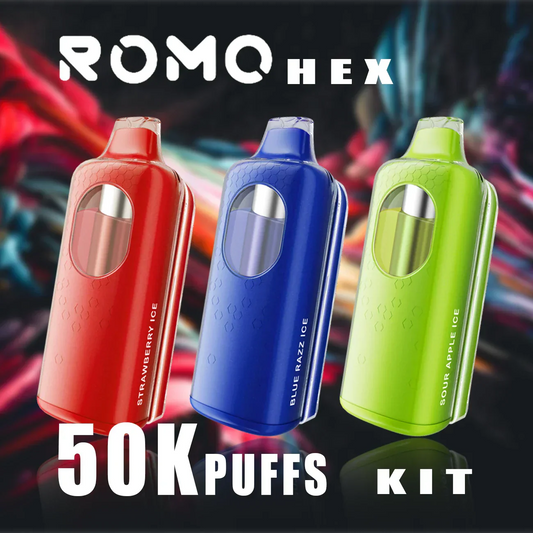 Romo Hex 50K Puffs Kit Einweg-E-Zigarette
