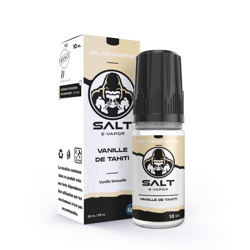 SALT E-VAPOR Vanille de Tahiti - Sel de Nikotin 10 ml