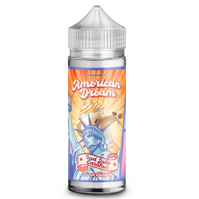 SAVOUREA American Dream Iced Latte Caramel - E-liquide 50ml/100ml