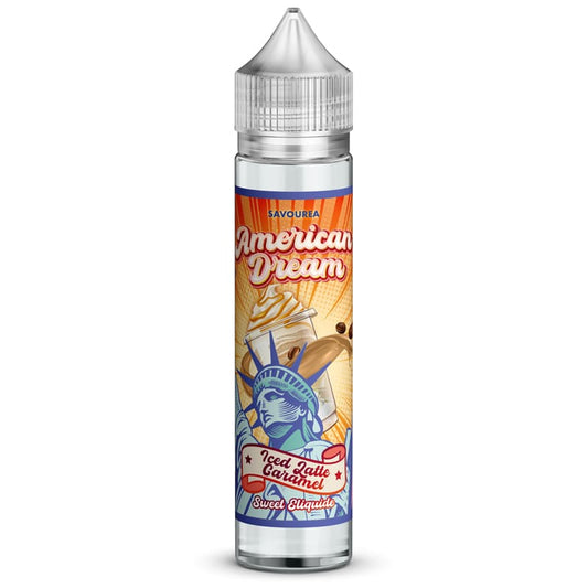 SAVOUREA American Dream Iced Latte Caramel - E-Liquid 50ml/100ml