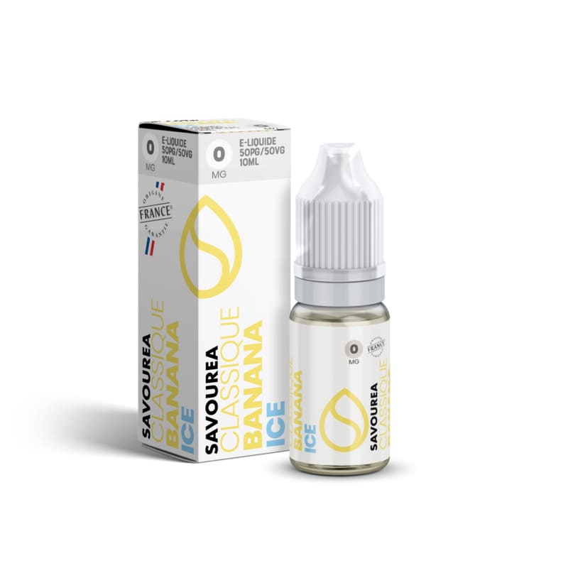 SAVOUREA Banane Ice - E-liquide 10ml