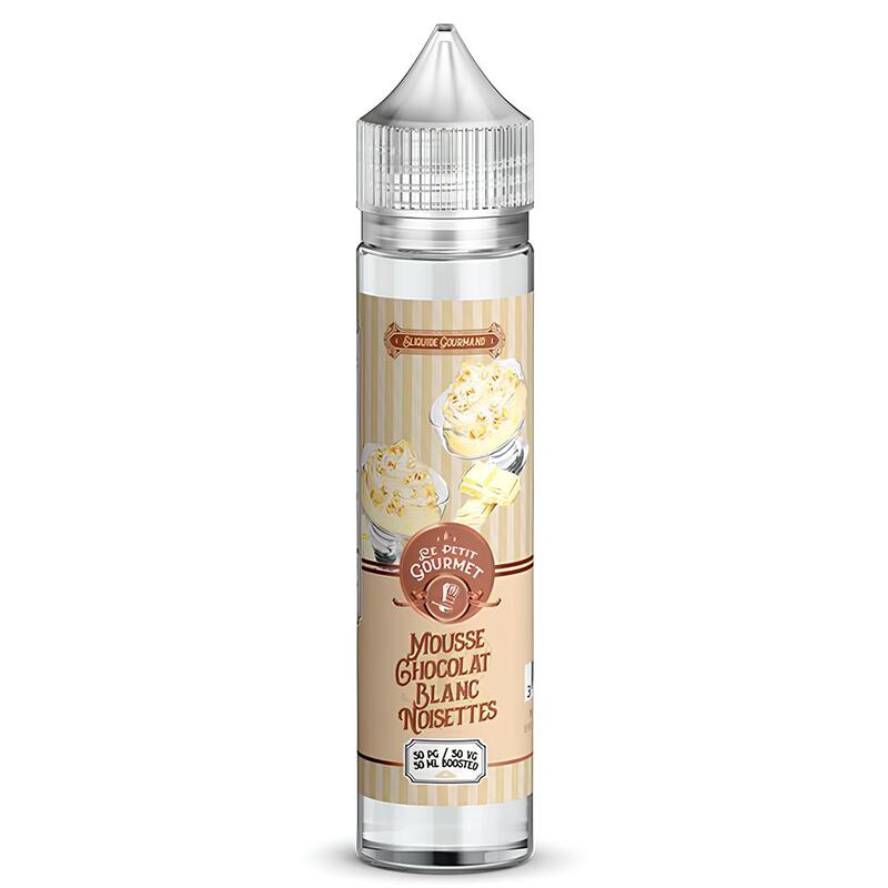 SAVOUREA Le Petit Gourmet Mousse Chocolat Blanc Noisette – E-Liquid 50 ml
