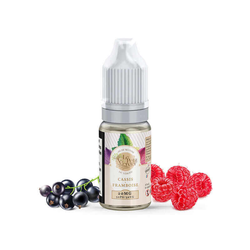 SAVOUREA Le Petit Verger Cassis Framboise – E-Liquid 10 ml