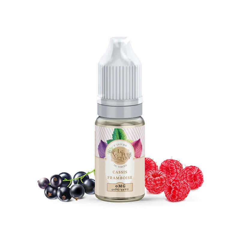 SAVOUREA Le Petit Verger Cassis Framboise – E-Liquid 10 ml