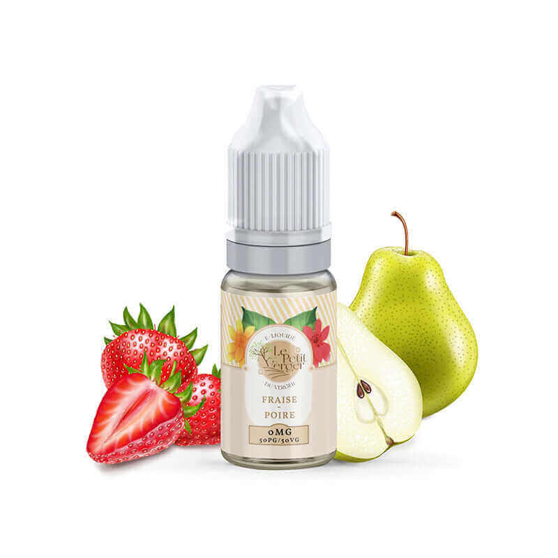SAVOUREA Le Petit Verger Fraise Poire – E-Liquid 10 ml