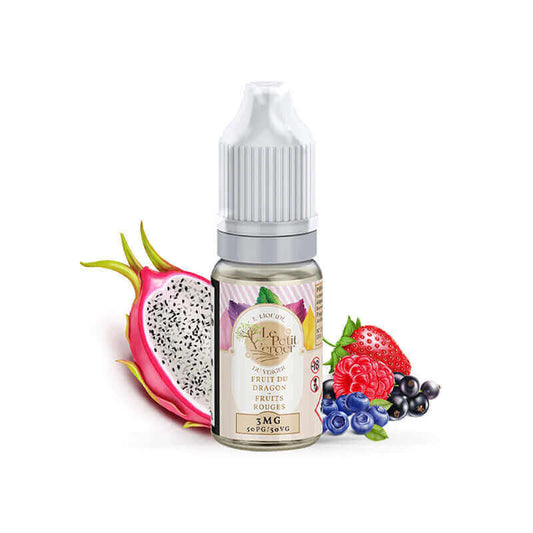 SAVOUREA Le Petit Verger Fruit du Dragon &amp; Fruits Rouges – E-Liquid 10 ml