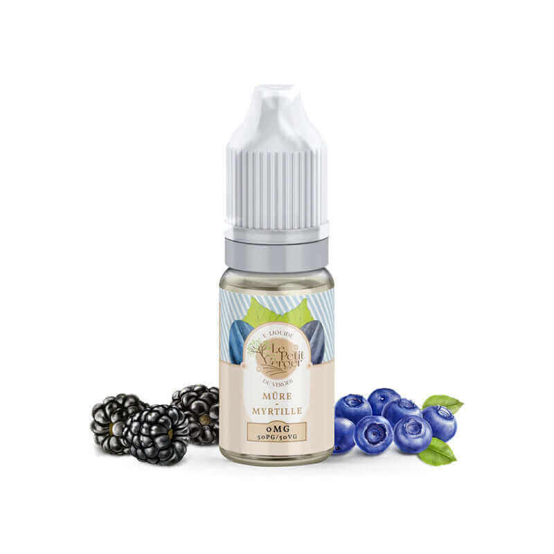 SAVOUREA Le Petit Verger Mûre Myrtille – E-Liquid 10 ml
