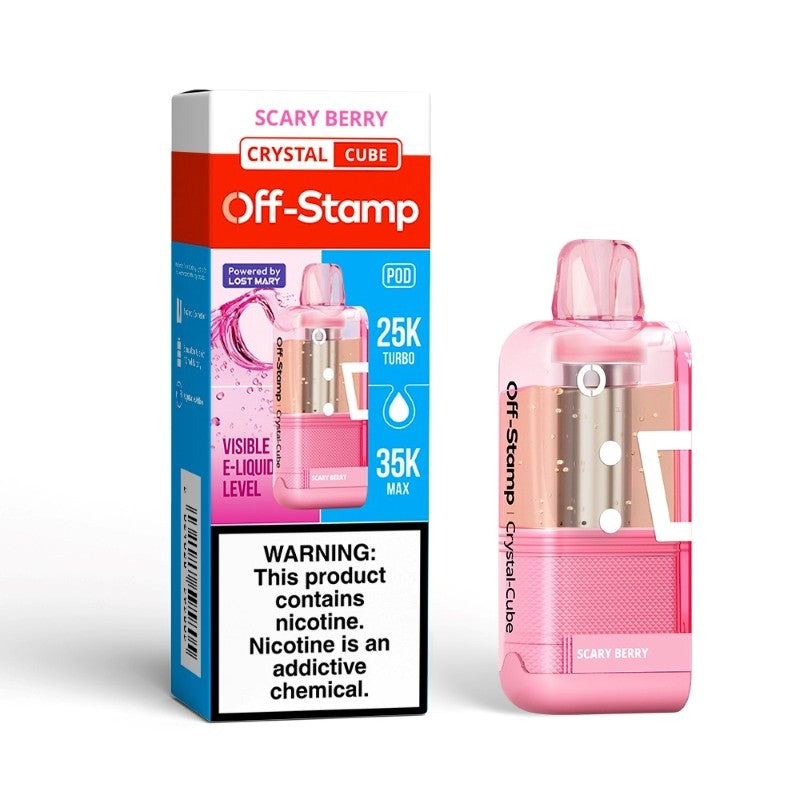 Off-Stamp X Cube Crystal Cube 35K Einweg-Pod 17ml 5%