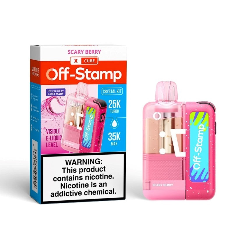 Off-Stamp X Cube Crystal Cube 35K Einweg-Vape 17ml 5%