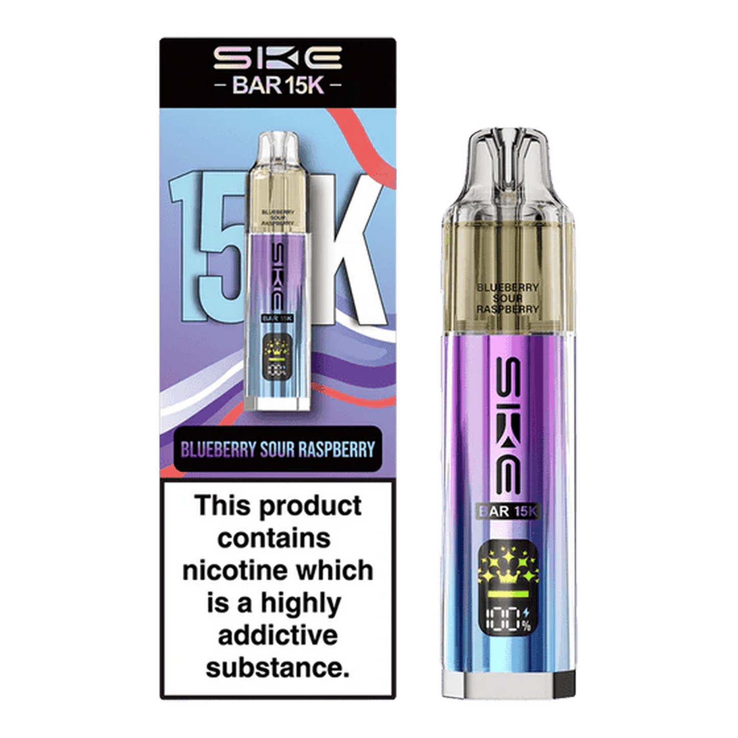 Ske Bar 15k Prefilled Pod Vape Kit Box of 5