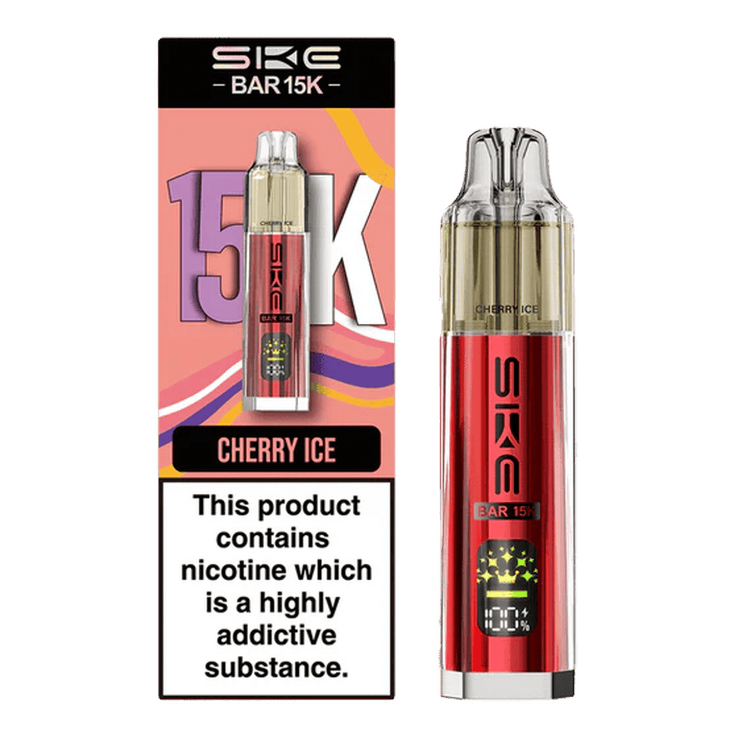 Ske Bar 15k Prefilled Pod Vape Kit Box of 5