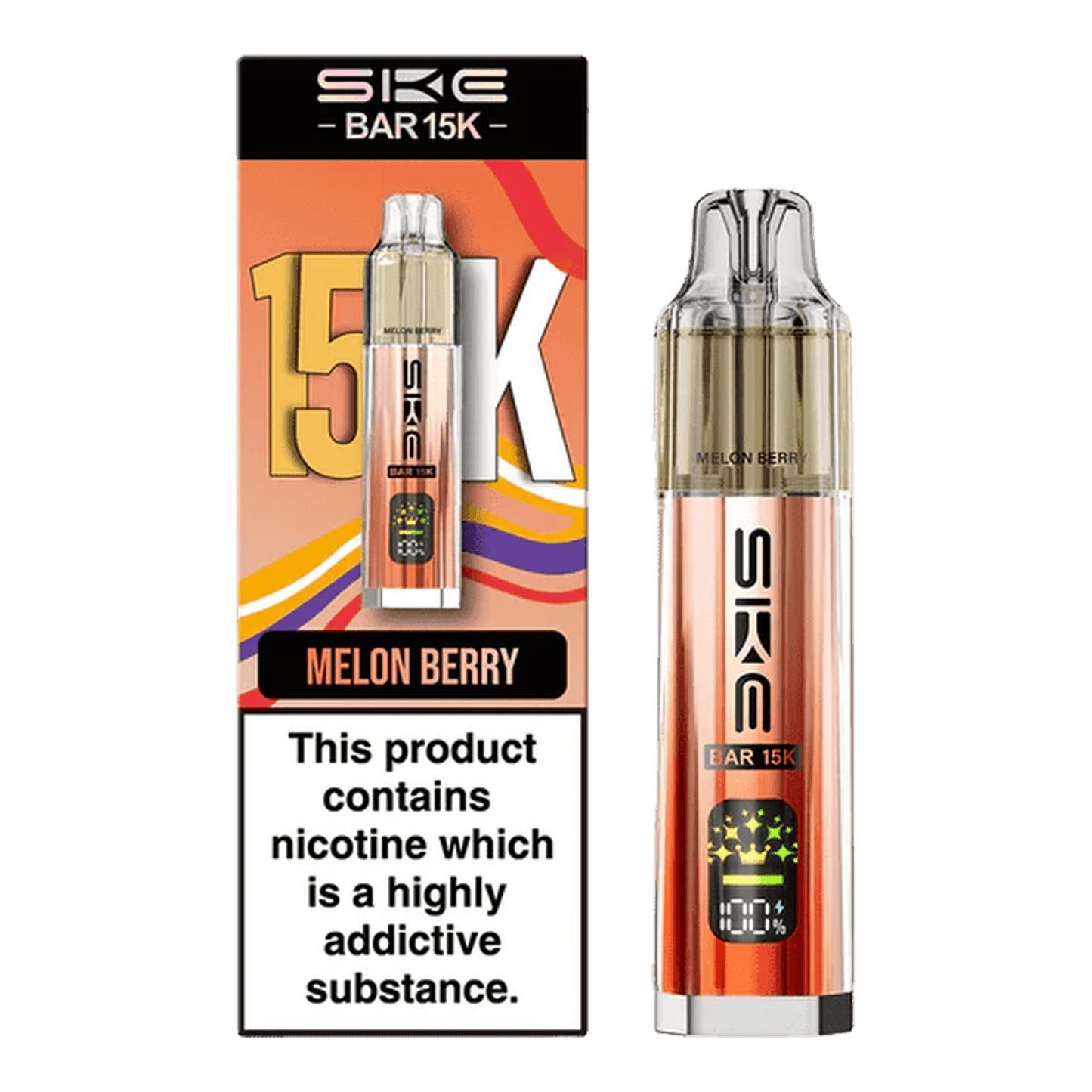 Ske Bar 15k Prefilled Pod Vape Kit Box of 5