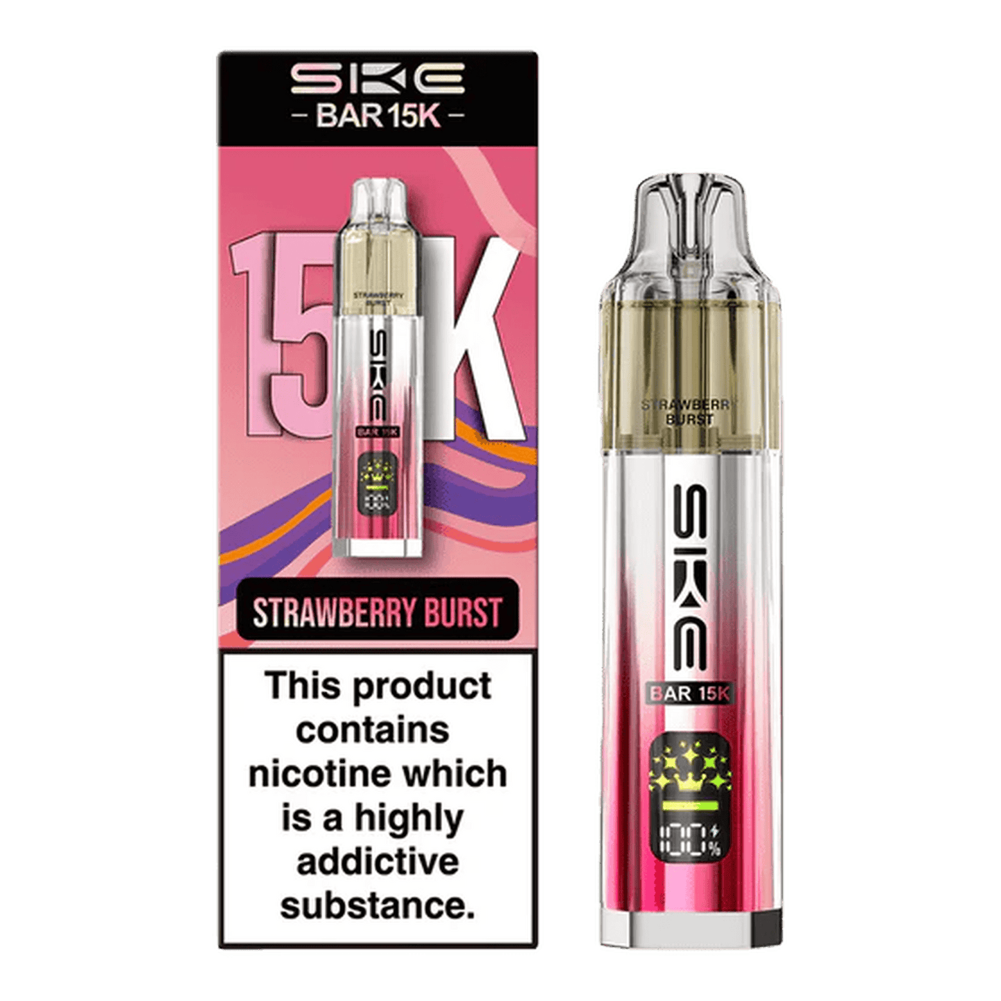 Ske Bar 15k Prefilled Pod Vape Kit Box of 5
