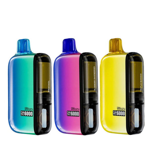 SKE Sikary S6000 vorgefülltes Vape-Kit wiederaufladbar