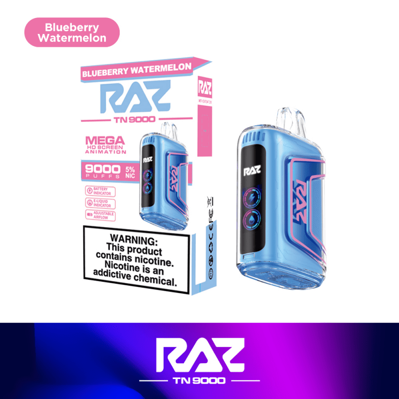 RAZ TN9000 Disposable Vape 5%
