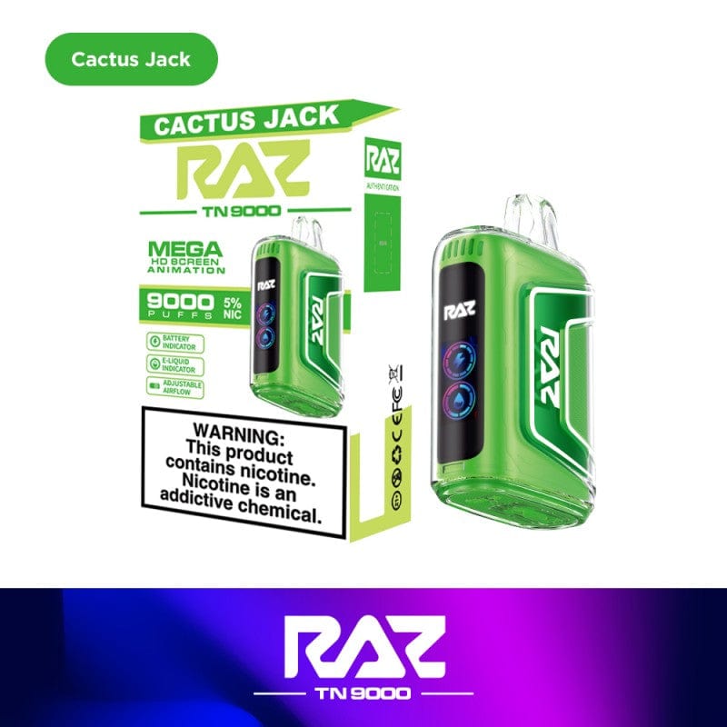 RAZ TN9000 Disposable Vape 5%