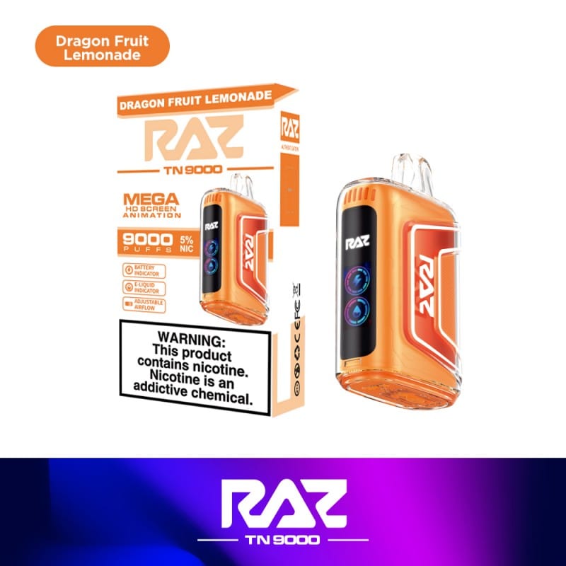 RAZ TN9000 Disposable Vape 5%