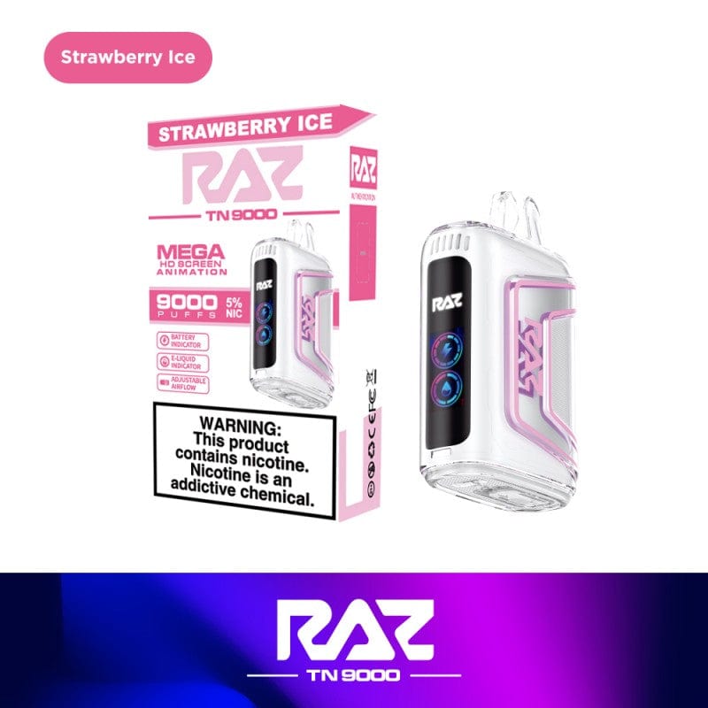 RAZ TN9000 Disposable Vape 5%