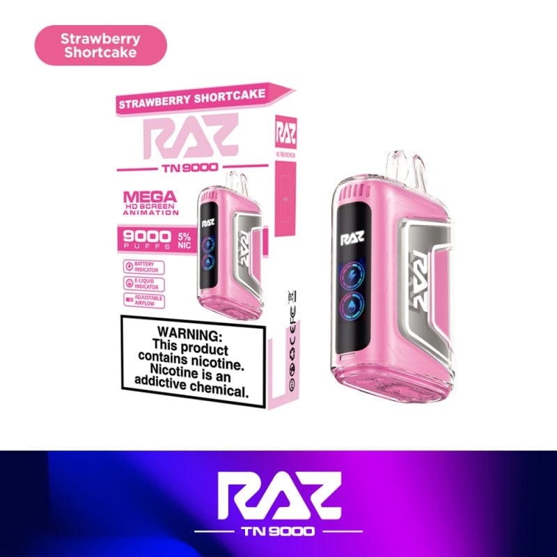 RAZ TN9000 Disposable Vape 5%