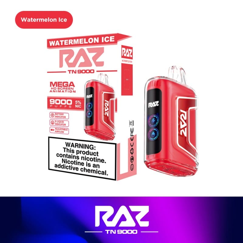 RAZ TN9000 Disposable Vape 5%