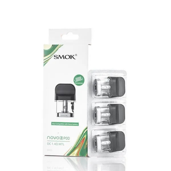 SMOK Novo 2 & 3 Replacement Pods 3-Pack
