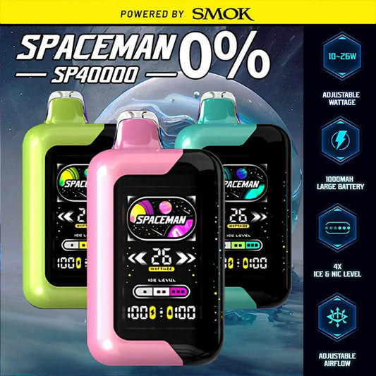 Spaceman SP40000 Zero Nicotine Vape