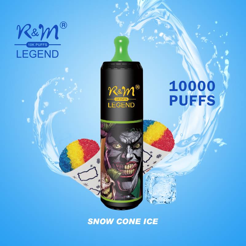 R&amp;M Vape 10000K Züge Einweg-E-Zigarette 20 ml 850 mAh 19 Geschmacksrichtungen Tragbares, stylisches und hochwertiges E-Liquid Pod-System inklusive Nikotin