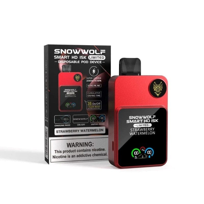 SnowWolf Smart HD 15K Einweg-E-Zigarette (5 %, 15000 Züge)