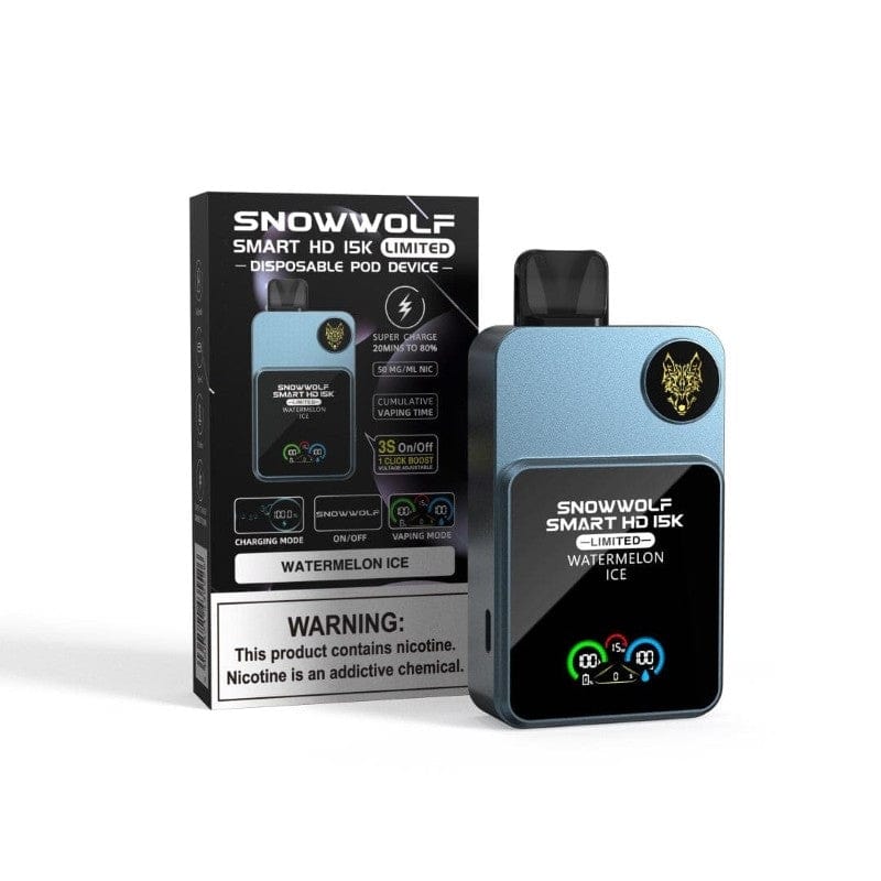 SnowWolf Smart HD 15K Einweg-E-Zigarette (5 %, 15000 Züge)
