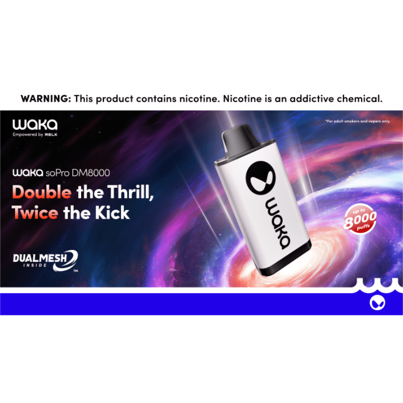 WAKA soPro DM8000 Puffs Einweg-E-Zigarette Großhandel 