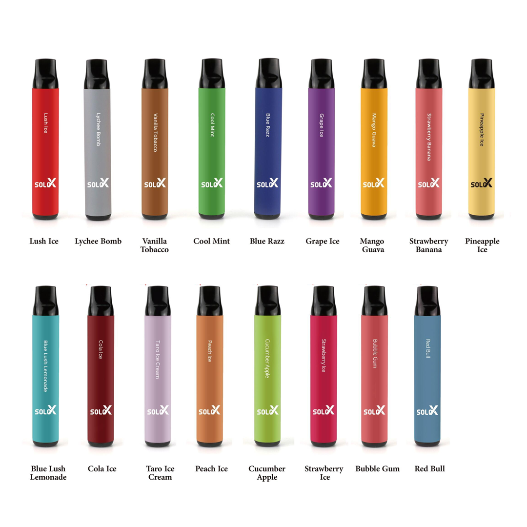 Vapeman Solo X Einweggerät 1500 Puff 20 mg 2 ml tragbar