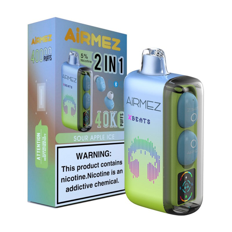 AiRMEZ Xbeats 40K Disposable Vape 20ml .5%