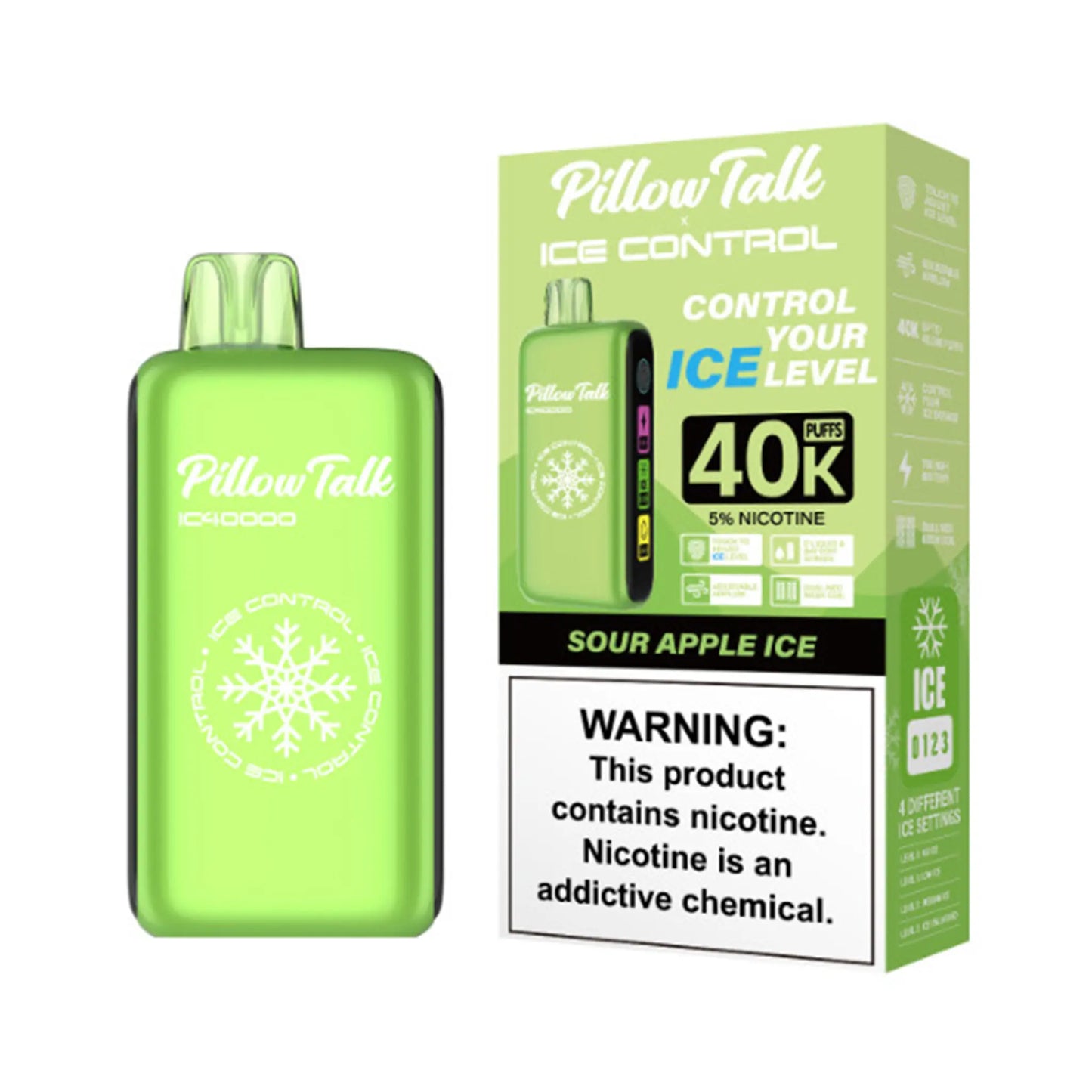 Pillow Talk Ice Control IC40000 Einweg-E-Zigarette