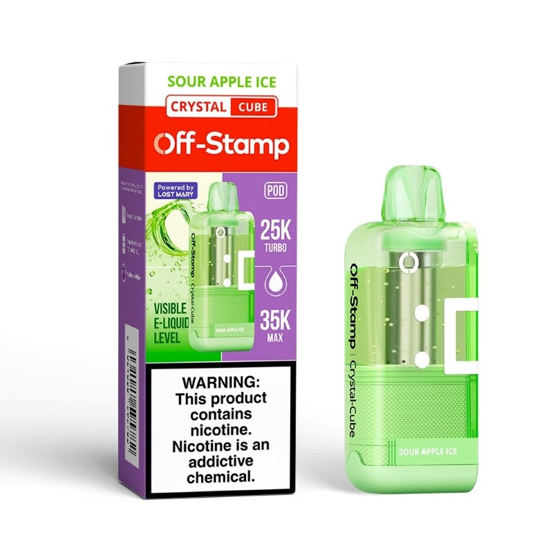 Off-Stamp X Cube Crystal Cube 35K Einweg-Pod 17ml 5%